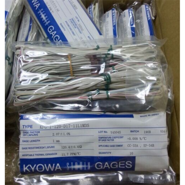 日本KYOWA共和配件耗材應(yīng)變片KFGS-2-120-D16-16 L30C2R