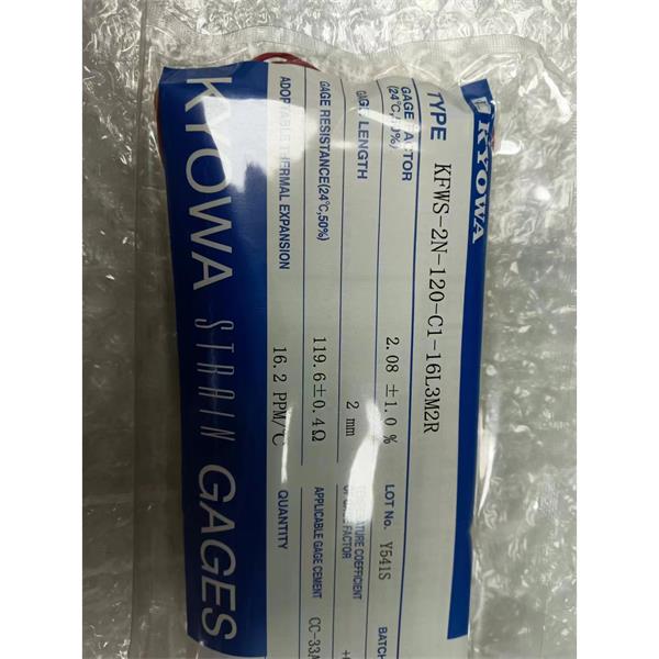 日本KYOWA超大箔式應變片KFEM-5-120-C1-11 L5M2S