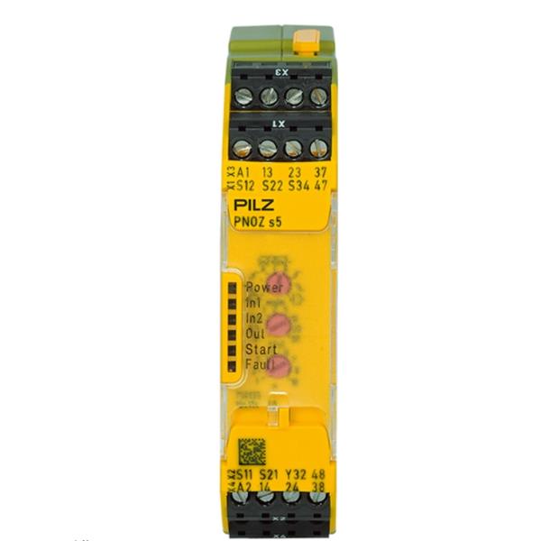 PILZ皮爾茲德國安全繼電器 PNOZ X3.1 240VAC 24VDC 3n/o 1n/c 1so