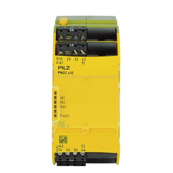 PILZ皮爾茲德國安全繼電器 PNOZ X3.1 240VAC 24VDC 3n/o 1n/c 1so