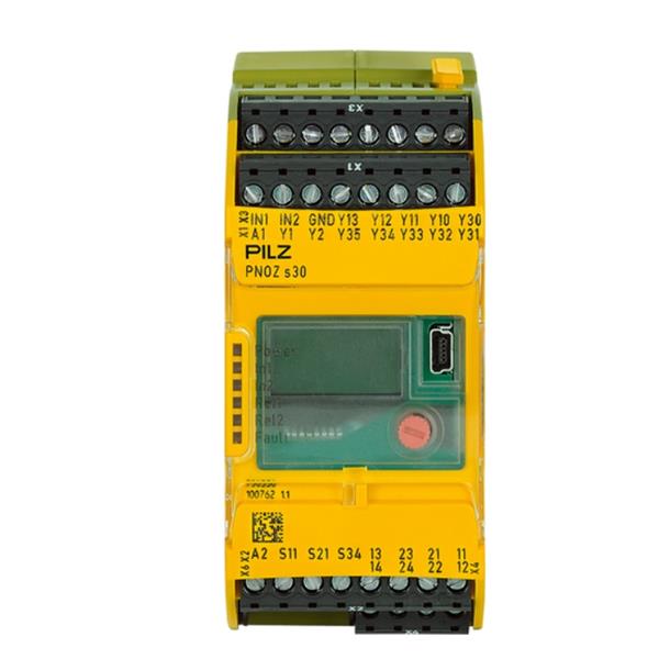 PILZ皮爾茲德國安全繼電器 PNOZ X3.1 240VAC 24VDC 3n/o 1n/c 1so